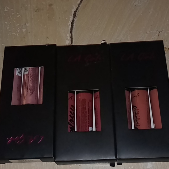 La girl glossy plumping gloss bundle